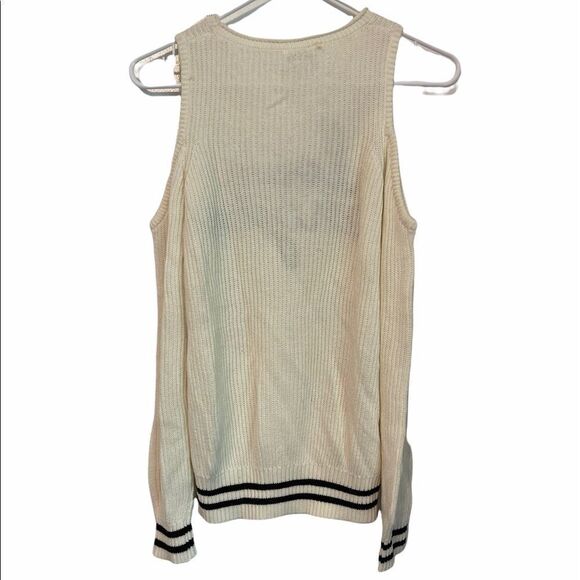 3/$25 FOREVER 21 Los Angeles Cold Shoulder Sweater.Sz M - Picture 6 of 14